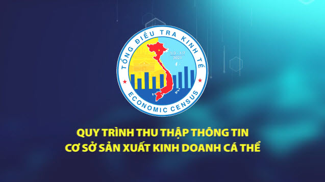 Quy trình thu thập thông tin cơ sở sản xuất, kinh doanh cá thể - TĐT kinh tế 2021